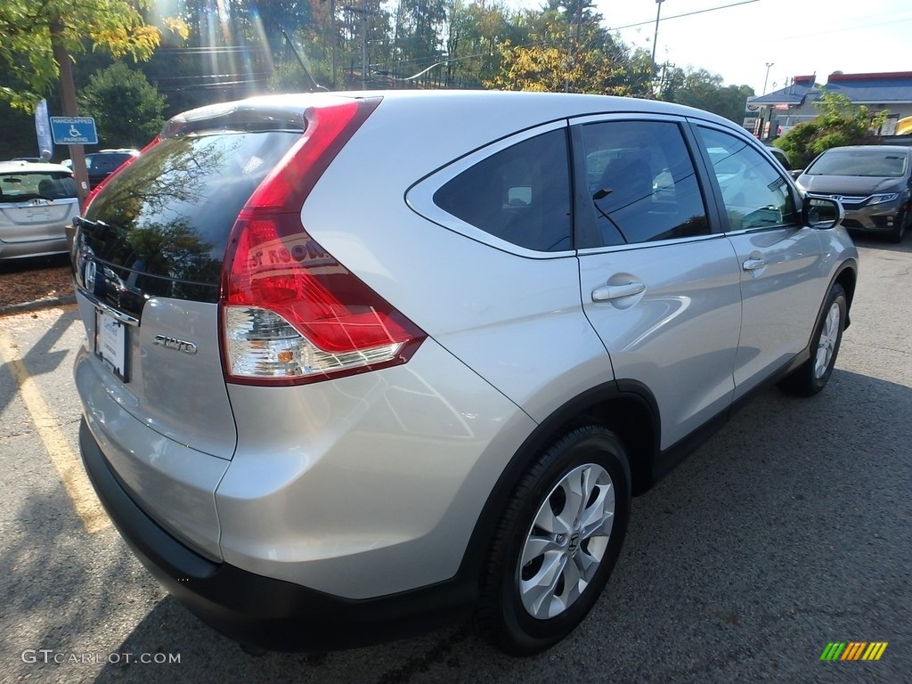 2014 CR-V EX AWD - Alabaster Silver Metallic / Black photo #6