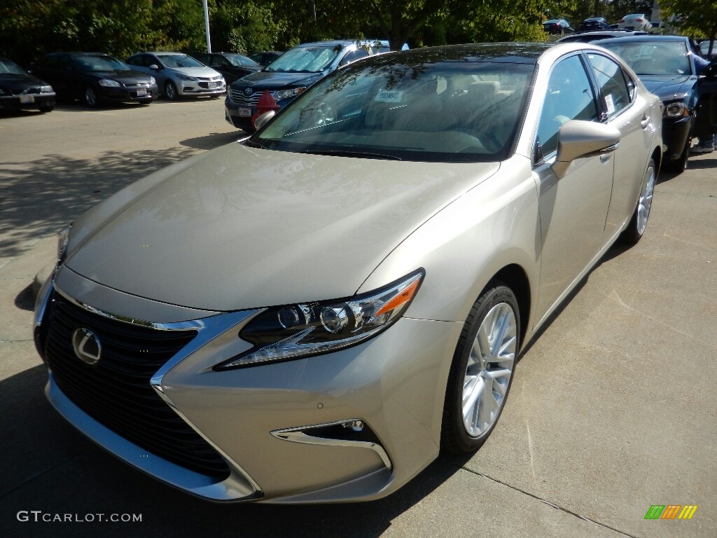 Satin Cashmere Metallic 2018 Lexus ES 350 Exterior Photo #122946502