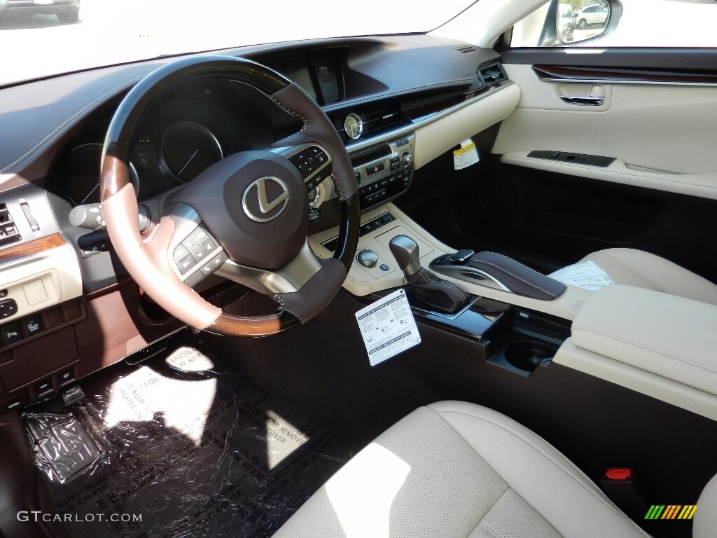 Parchment Interior 2018 Lexus ES 350 Photo #122946553