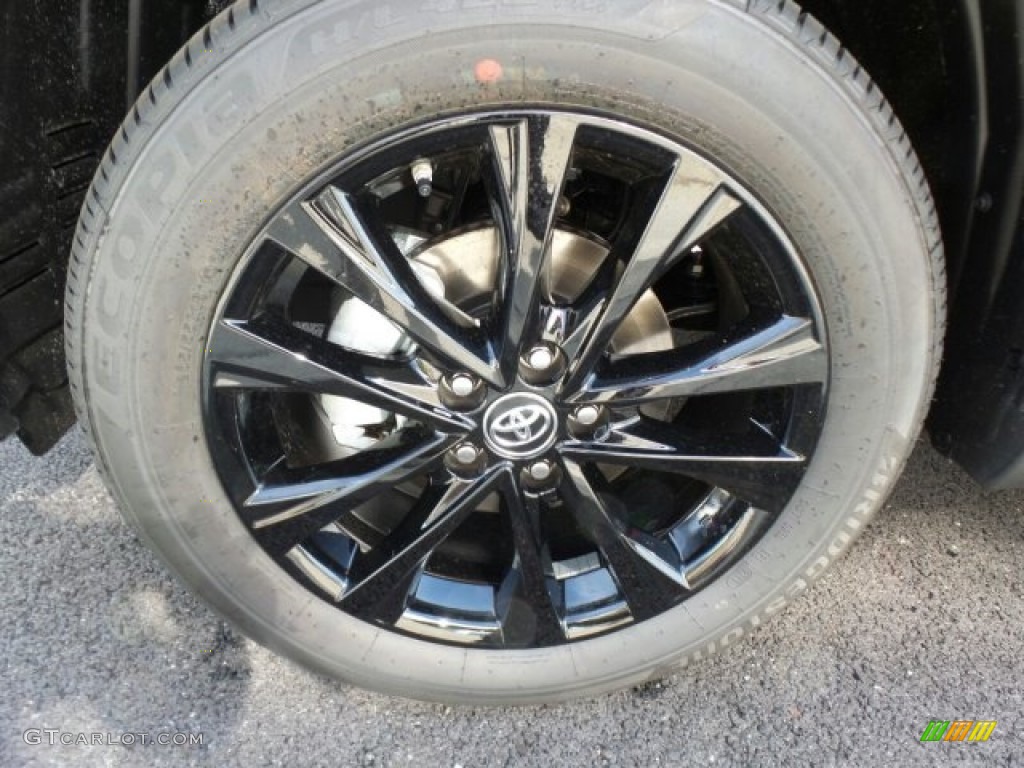 2018 RAV4 XLE AWD - Magnetic Gray Metallic / Black photo #4