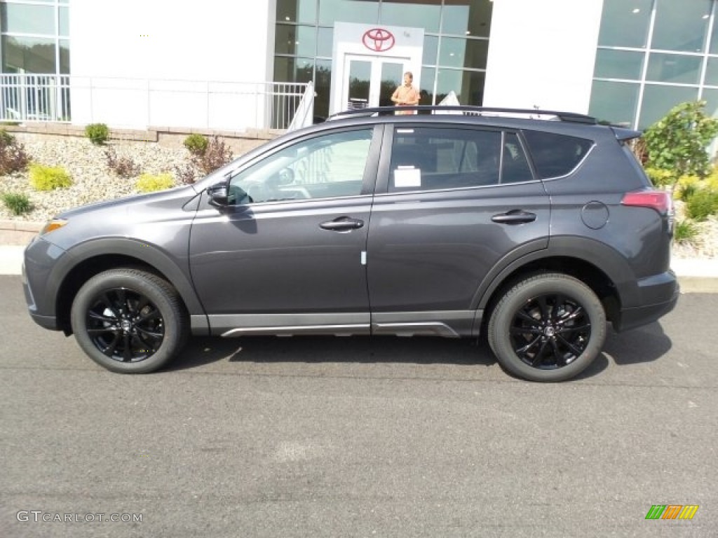 2018 RAV4 XLE AWD - Magnetic Gray Metallic / Black photo #6
