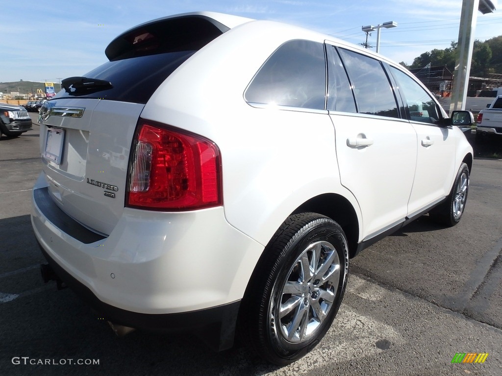2012 Edge Limited AWD - White Platinum Metallic Tri-Coat / Charcoal Black photo #4