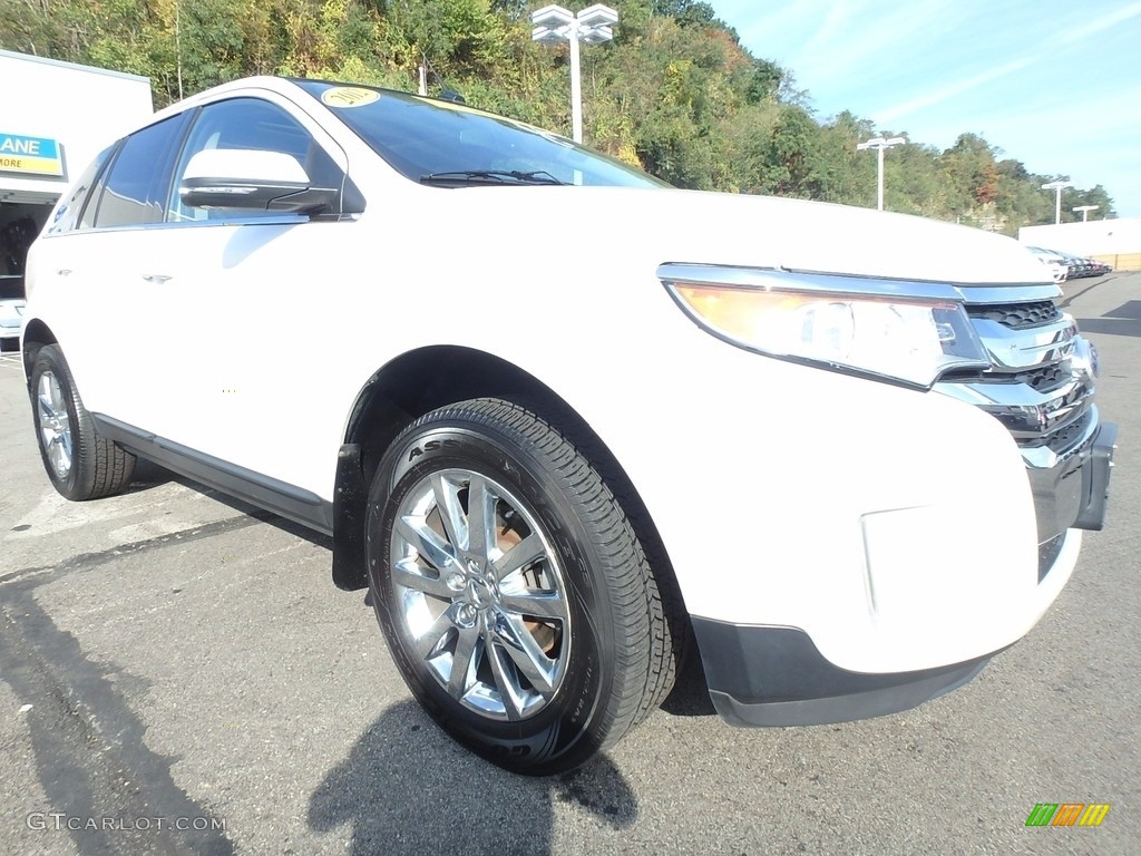 2012 Edge Limited AWD - White Platinum Metallic Tri-Coat / Charcoal Black photo #6