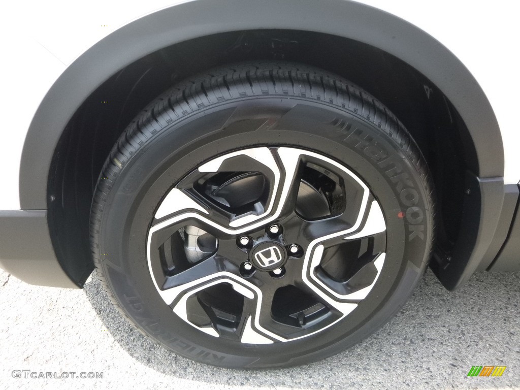2017 CR-V Touring AWD - White Diamond Pearl / Black photo #7