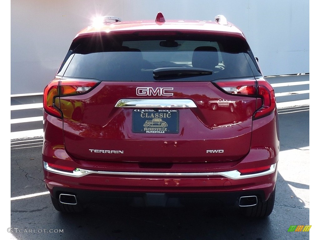 2018 Red Quartz Tintcoat GMC Terrain Denali AWD 122940980 Photo 3