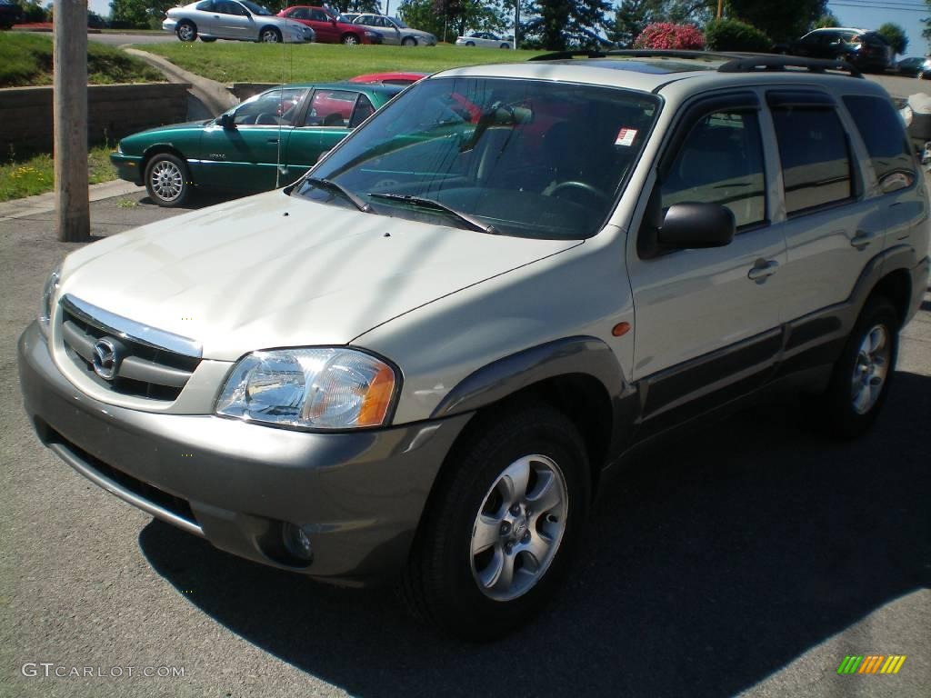 2003 Tribute LX-V6 4WD - Desert Metallic / Dark Flint Gray photo #1