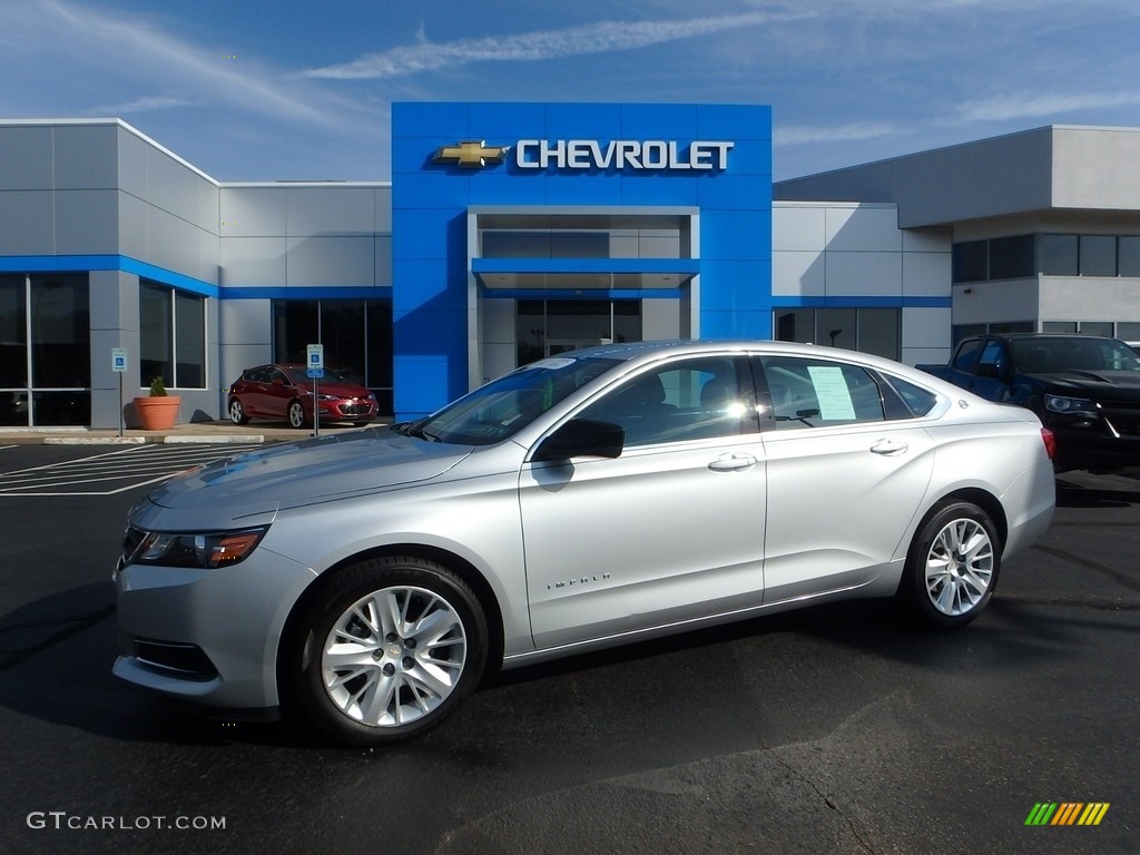2014 Impala LS - Silver Ice Metallic / Jet Black/Dark Titanium photo #1