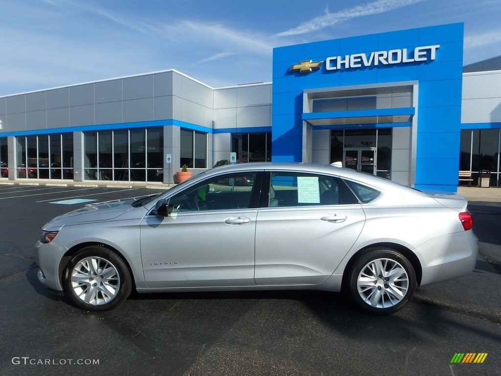 2014 Impala LS - Silver Ice Metallic / Jet Black/Dark Titanium photo #3