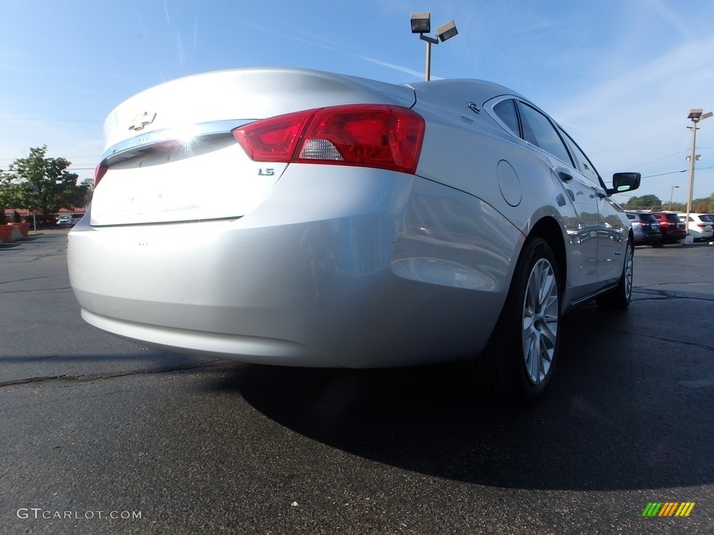 2014 Impala LS - Silver Ice Metallic / Jet Black/Dark Titanium photo #8
