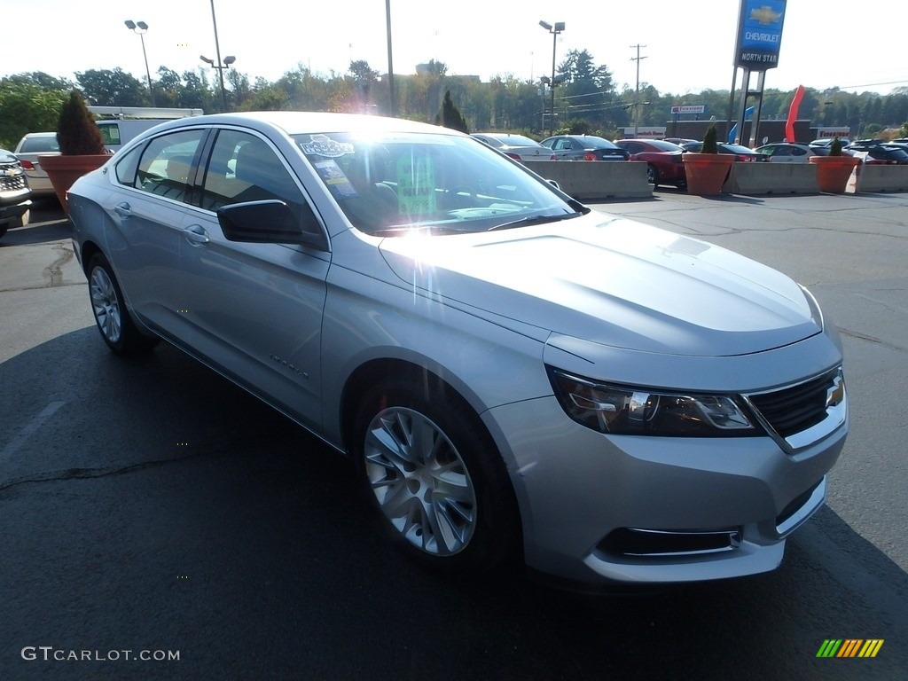 2014 Impala LS - Silver Ice Metallic / Jet Black/Dark Titanium photo #10