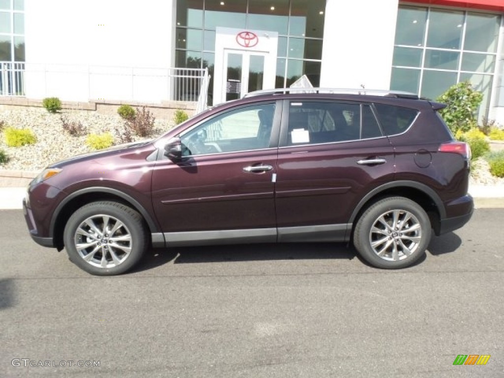 Black Current Metallic 2018 Toyota RAV4 Limited AWD Exterior Photo #122952844