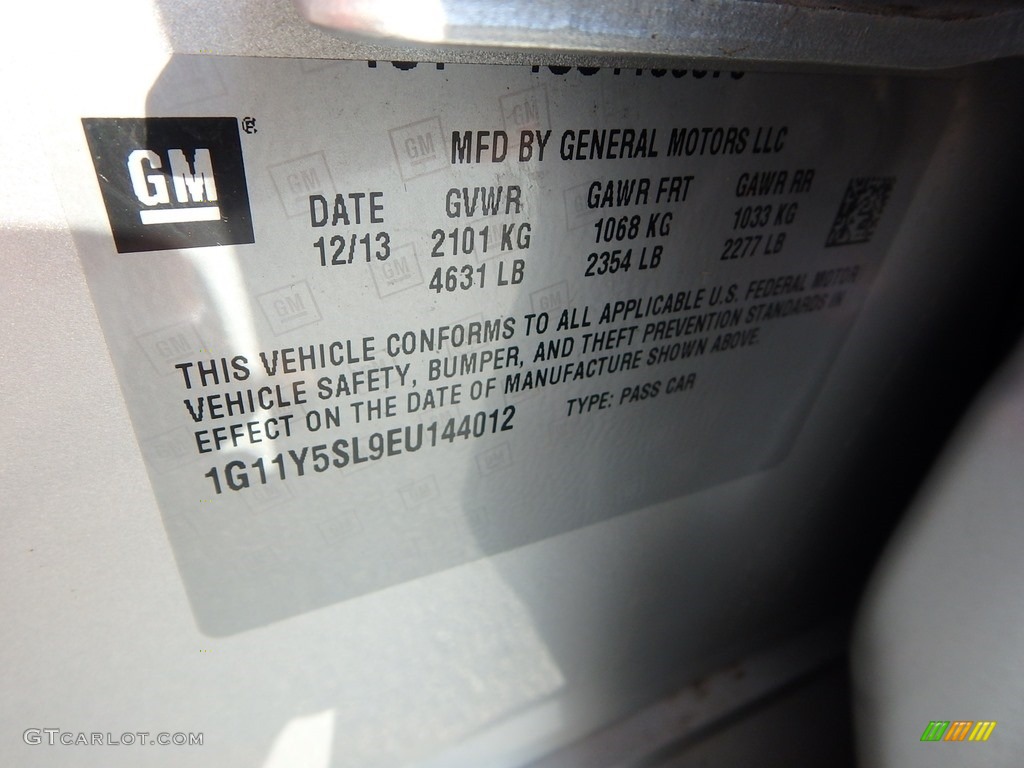 2014 Impala LS - Silver Ice Metallic / Jet Black/Dark Titanium photo #29
