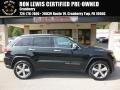 Black Forest Green Pearl 2014 Jeep Grand Cherokee Limited 4x4
