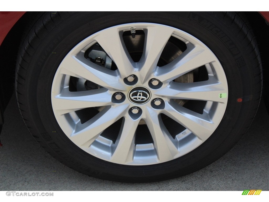 2018 Camry LE - Ruby Flare Pearl / Black photo #4