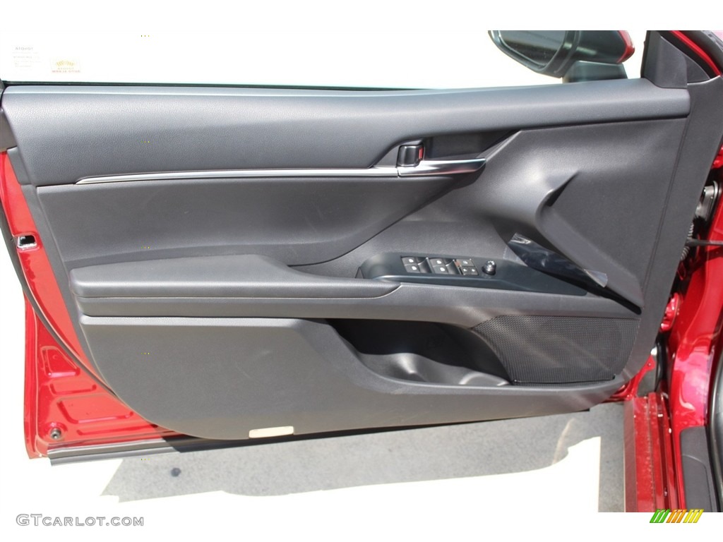 2018 Camry LE - Ruby Flare Pearl / Black photo #7