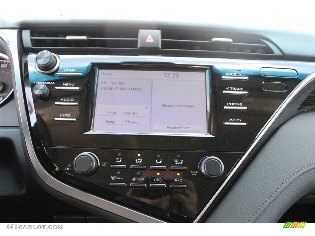 2018 Camry LE - Ruby Flare Pearl / Black photo #10