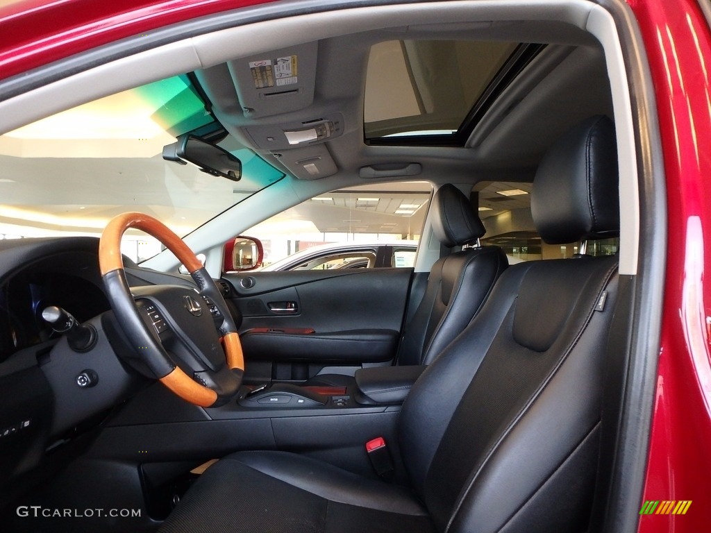 2012 RX 350 AWD - Matador Red Metallic / Black photo #8