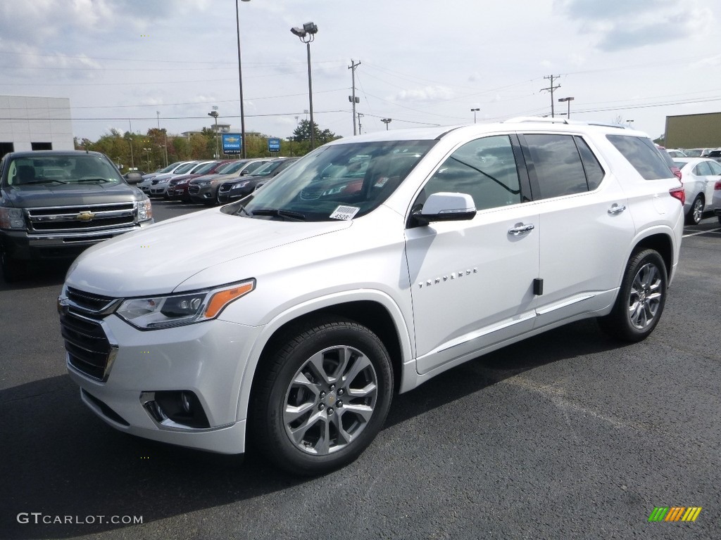 2018 Traverse Premier AWD - Iridescent Pearl Tricoat / Jet Black photo #1