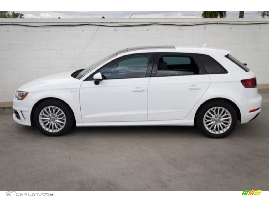 Ibis White 2016 Audi A3 Sportback e-tron Premium Exterior Photo #122955142
