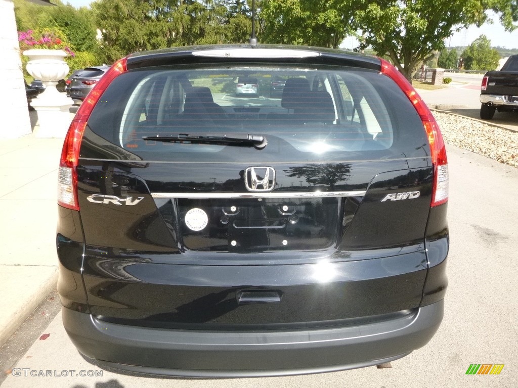 2014 CR-V LX AWD - Crystal Black Pearl / Gray photo #8