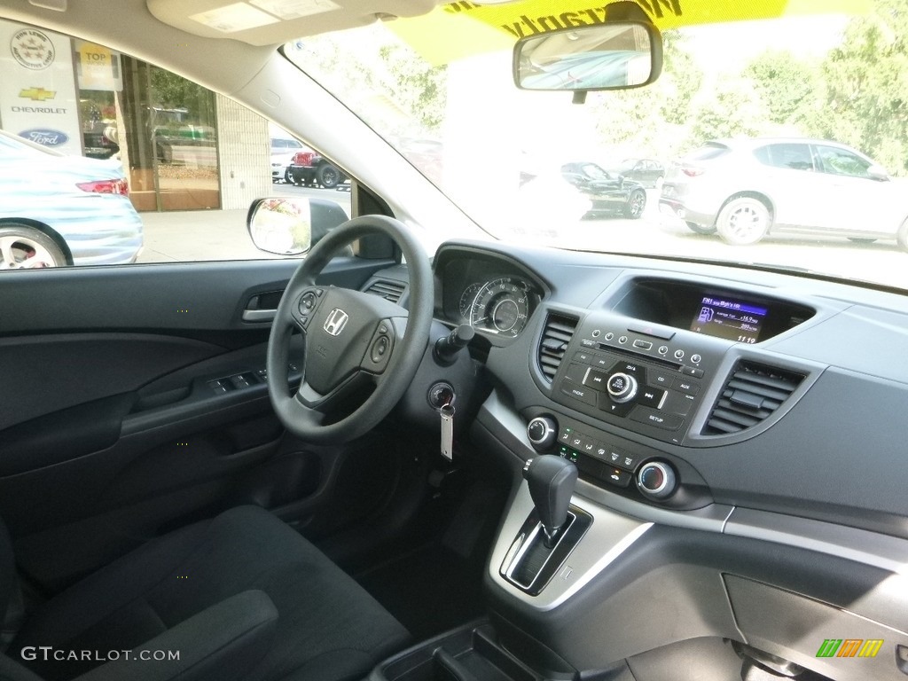 2014 CR-V LX AWD - Crystal Black Pearl / Gray photo #11