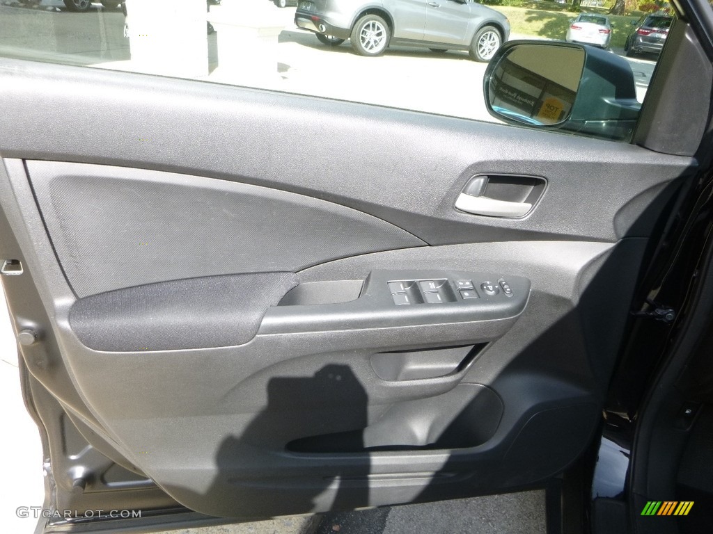 2014 CR-V LX AWD - Crystal Black Pearl / Gray photo #15