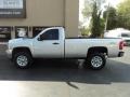 Silver Ice Metallic 2012 Chevrolet Silverado 2500HD Work Truck Regular Cab 4x4 Plow Truck