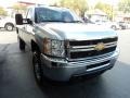 2012 Silver Ice Metallic Chevrolet Silverado 2500HD Work Truck Regular Cab 4x4 Plow Truck  photo #5