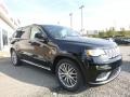 Diamond Black Crystal Pearl 2018 Jeep Grand Cherokee Summit 4x4 Exterior