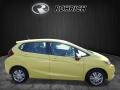 2015 Mystic Yellow Pearl Honda Fit LX  photo #2