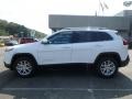 2018 Bright White Jeep Cherokee Latitude 4x4  photo #2