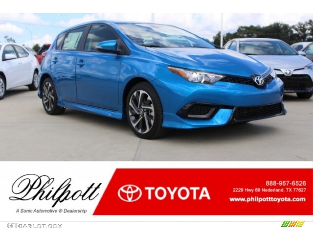 Electric Storm Blue Toyota Corolla iM