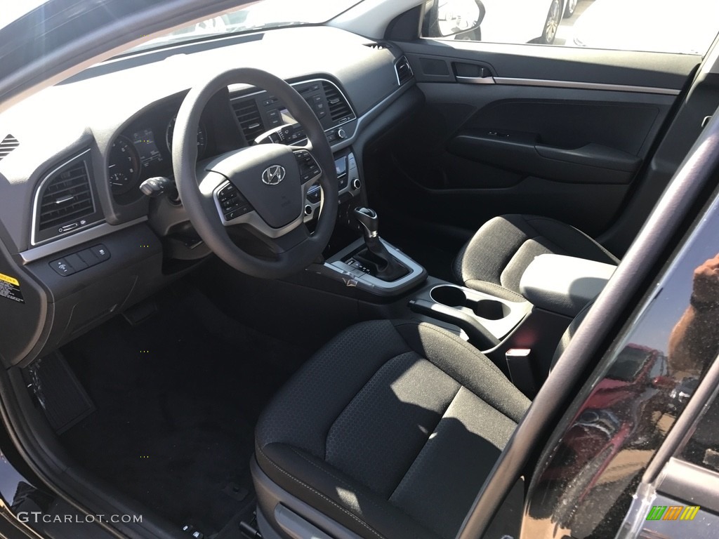 2018 Elantra SE - Phantom Black / Black photo #4