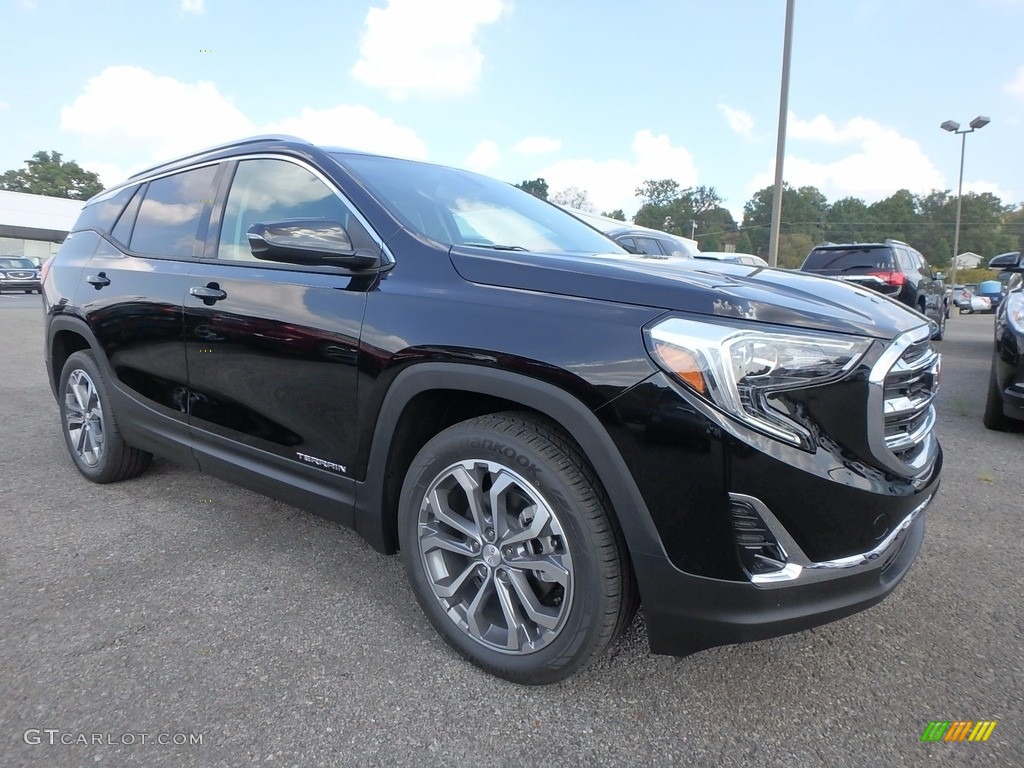 Ebony Twilight Metallic 2018 GMC Terrain SLT AWD Exterior Photo #122959584