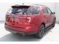 2017 Ruby Red Ford Explorer XLT  photo #8