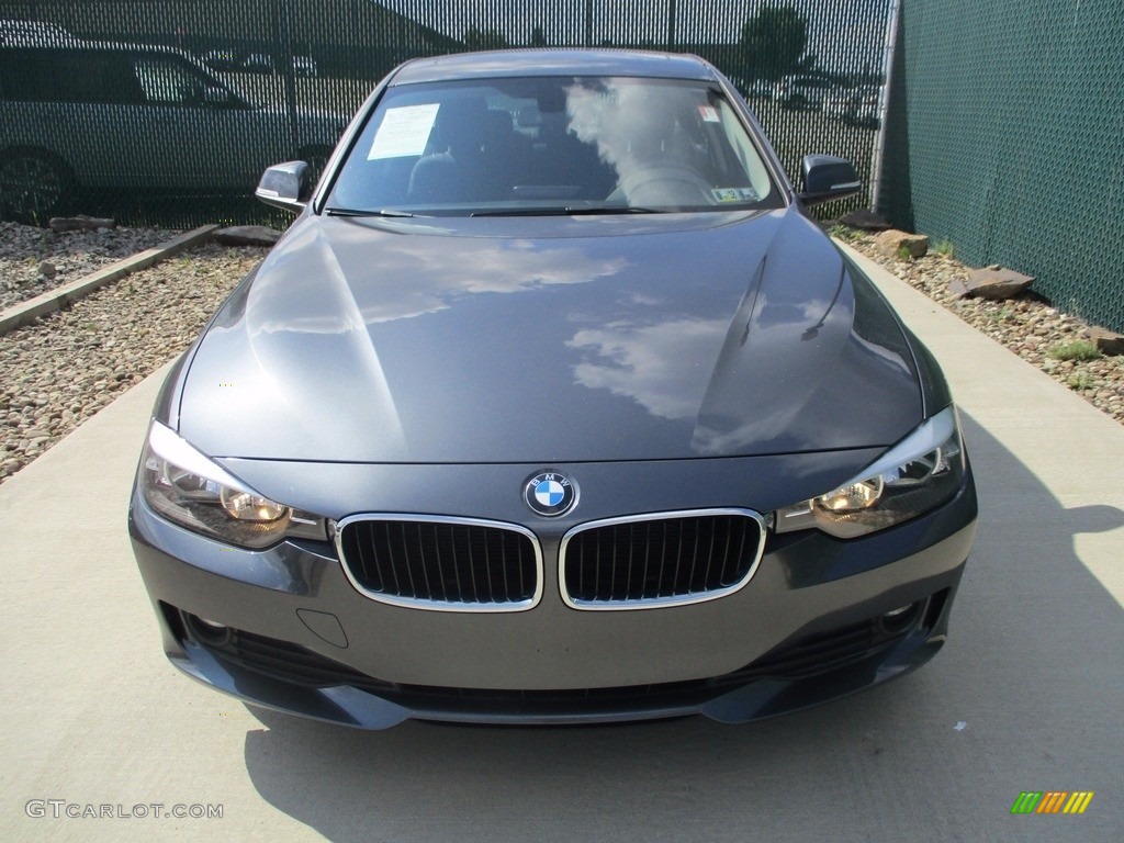 2014 3 Series 320i xDrive Sedan - Mineral Grey Metallic / Black photo #7