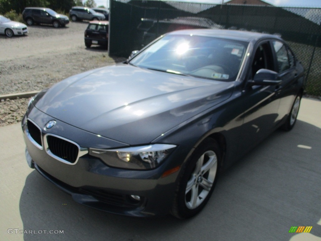 2014 3 Series 320i xDrive Sedan - Mineral Grey Metallic / Black photo #8