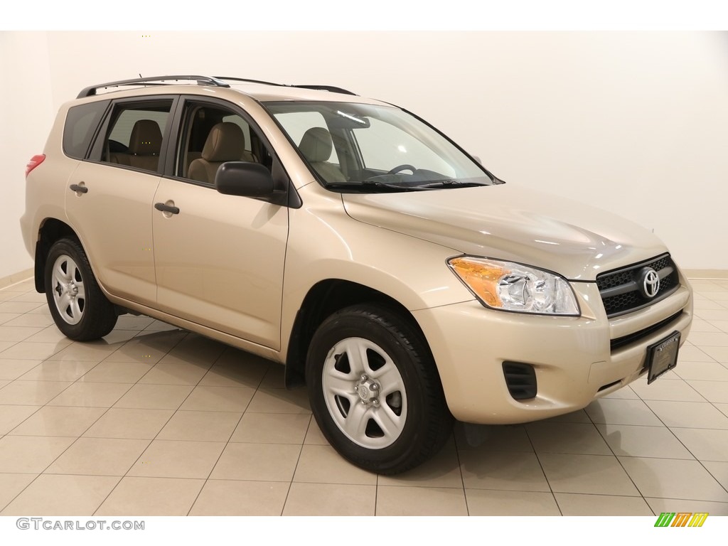 2011 RAV4 I4 4WD - Sandy Beach Metallic / Sand Beige photo #1