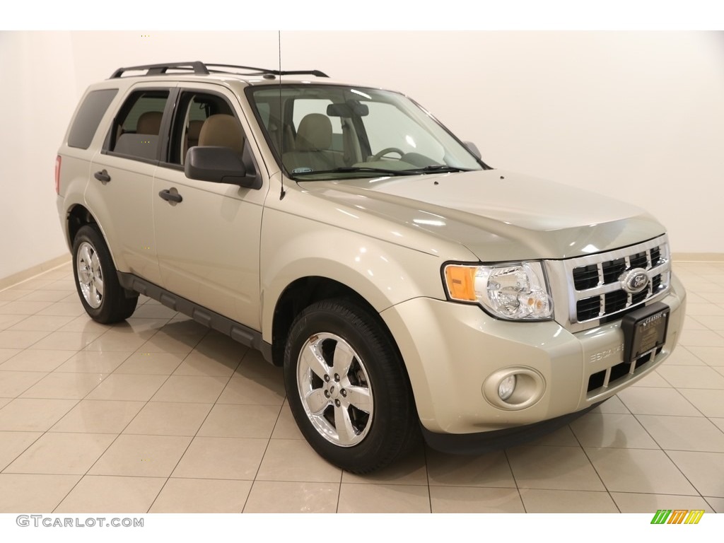 2012 Escape XLT - Gold Leaf Metallic / Camel photo #1