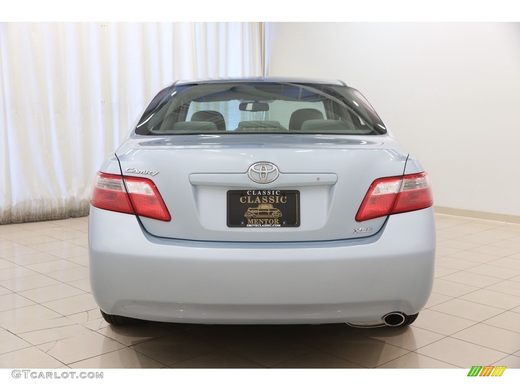 2007 Camry XLE - Sky Blue Pearl / Ash photo #14