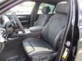2018 BMW X6 Black Interior Front Seat Photo