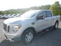 2017 Brilliant Silver Nissan Titan SV Crew Cab 4x4  photo #8