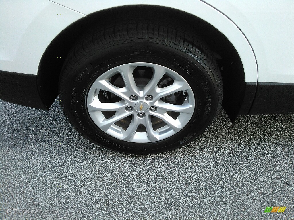 2018 Equinox LS - Summit White / Medium Ash Gray photo #20