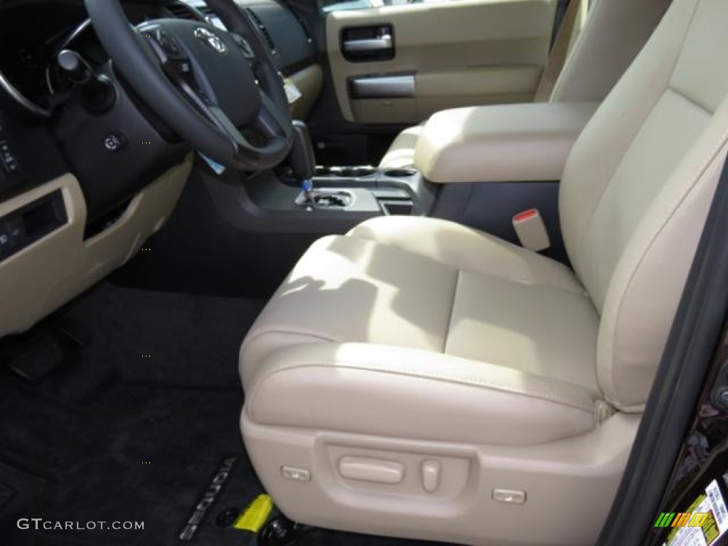 2018 Sequoia Limited 4x4 - Sizzling Crimson Mica / Sand Beige photo #10