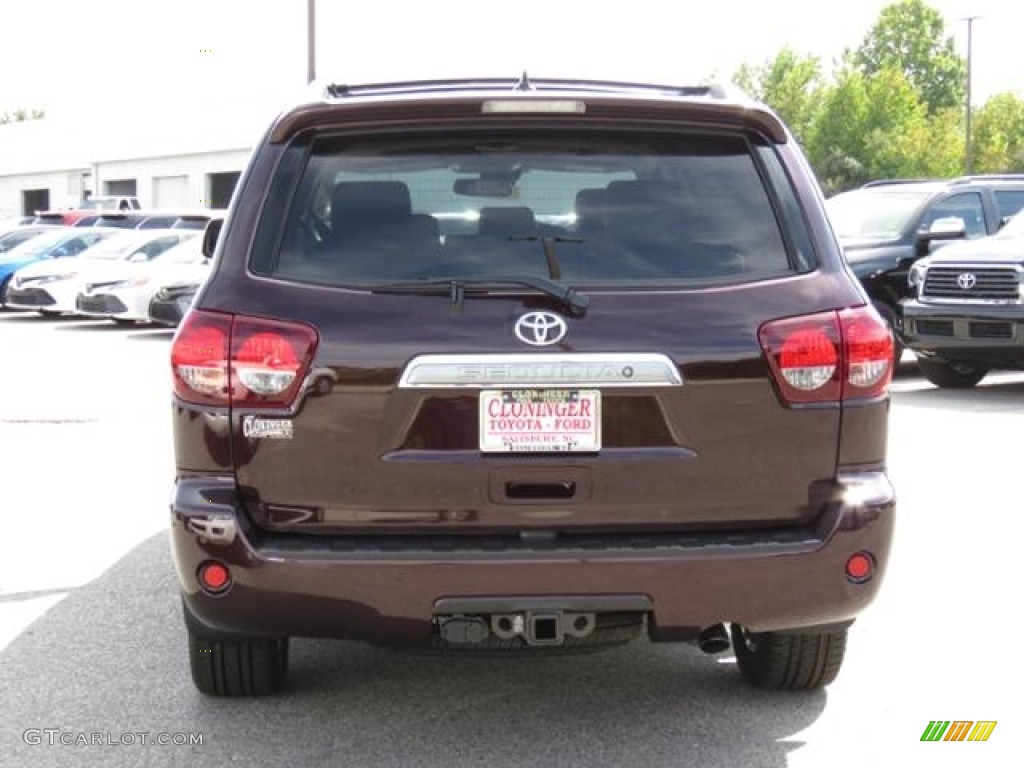 2018 Sequoia Limited 4x4 - Sizzling Crimson Mica / Sand Beige photo #28