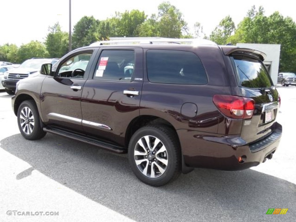 2018 Sequoia Limited 4x4 - Sizzling Crimson Mica / Sand Beige photo #29