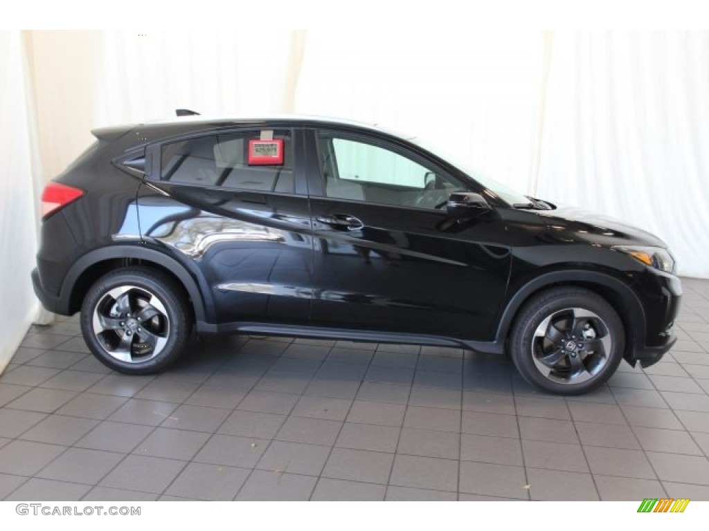 Crystal Black Pearl 2018 Honda HR-V EX-L Exterior Photo #122970741