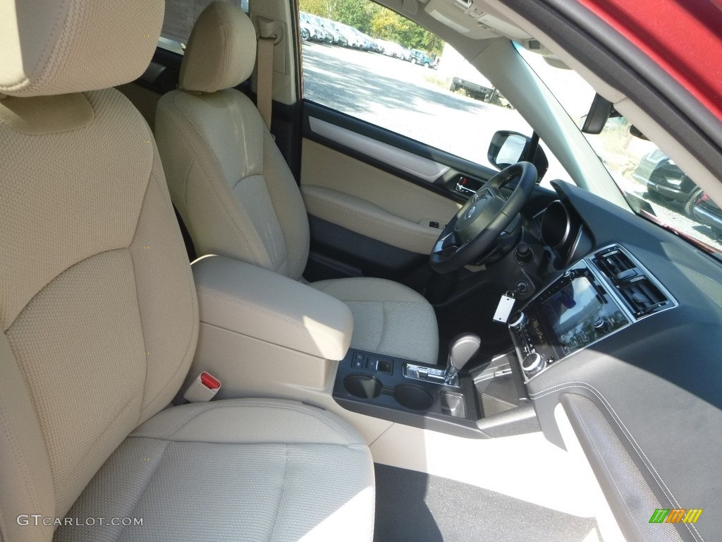2018 Outback 2.5i Premium - Crimson Red Pearl / Ivory photo #10