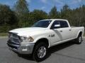 2018 Pearl White Ram 2500 Laramie Crew Cab 4x4  photo #2