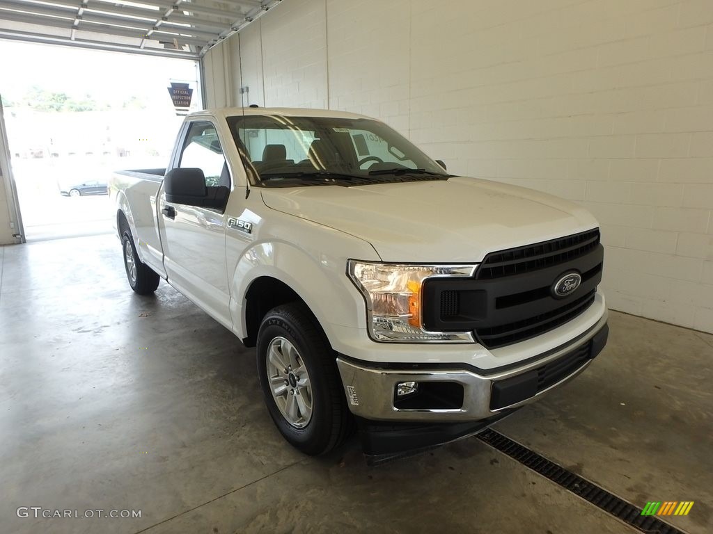 Oxford White 2018 Ford F150 XL Regular Cab Exterior Photo #122972994